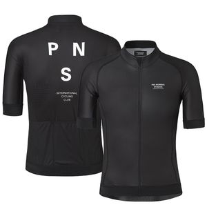 2019 Pro Team PNS Zomer Wielertrui Voor Mannen Korte Mouw Sneldrogende Fiets MTB Bike Tops Kleding Dragen Siliconen antislip