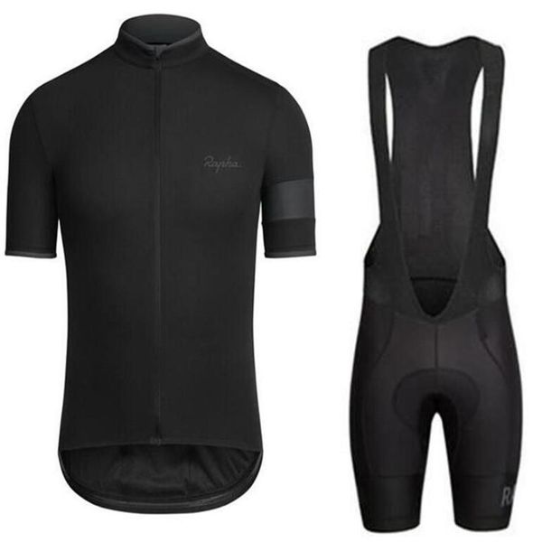 2019 Pro Team Rapha Cycling Jersey Ropa Ciclismo Road Bike Racing Vêtements Bicycle de vélo d'été