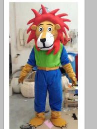 Beroep van 2019 maakte Animal Lion Mascot Costume Halloween Christmas Character unisex