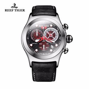 2019 Reef Tiger/RT Militaire horloges voor mannen 316L Steel Case Skeleton Dial Quartz Watches RGA782 T200409