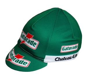 Casquette de cyclisme verte rétro Gatorade 2024