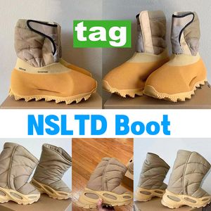 NSLTD Boot designer hommes genou demi bottillons chaussures hommes femmes sneaker Knit RNR Booted Sulfer kaki bottes de neige de mode bottes d'hiver chaudes baskets à enfiler imperméables