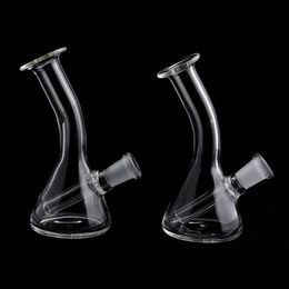 2019 vente Mini bécher en verre Bongs conduites d'eau 4.0 pouces de hauteur avec 10mm joint femelle en verre plates-formes pétrolières livraison gratuite