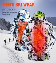 2019 Vente d'hiver Veste hommes imperméable en manteau extérieur veste de ski veste snowboard vêtements chaleurg59988185