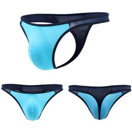 2019 SEXY Mens Azilla Upsina Respirable Bikini G-String Thong Jocks Tanga Underpants Man Shorts Exotic T-Back E-052