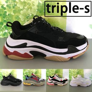 Zapatillas de deporte Speed de los hombres del calcetín zapatos de moda zapatos de diseño de lujo Triple blanco del negro de la plataforma Botas formadores