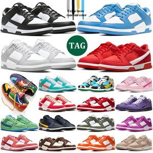 shoes hombres mujeres zapatos casuales Blanco Negro nike dunk low sb panda dunks Azul Costa Verde sb Cereza Cemento Hyper Cobalt zapatillas de deporte para hombre Correr Caminar