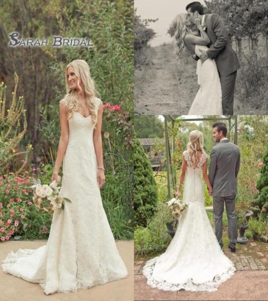 2019 Simple longue robe de mariée sirène blanche Sexy plage tenue de soirée robe formelle haut de gamme boutique de mariage3285707