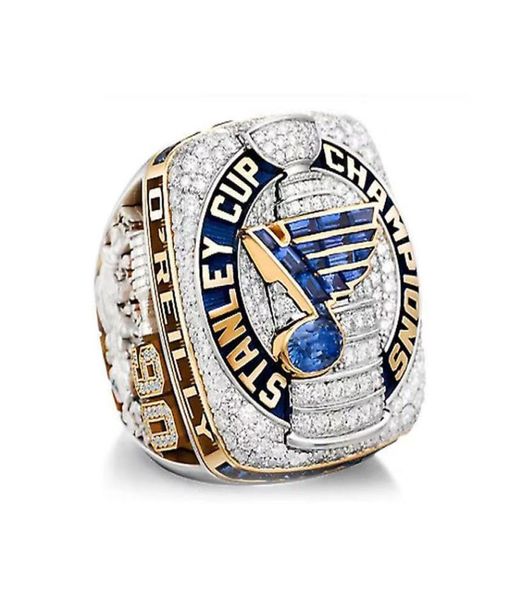 2019 St. Blues Championship Ring Dernier design Fashion Men's Fans Fans Best Gifts Taille 8-14 # Pretty Ring7086581