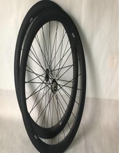 Roues de vélo en carbone de style 2019 50 mm roues en carbone complètes Rovai Cxl 50 V brise les roues en carbone UD ou 3K surface de basalte fabriquée à Taiwan9288474