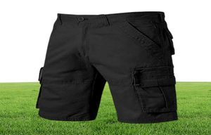 2019 été Cargo Shorts hommes Camouflage coton décontracté pantalons de survêtement courts cinq pantalons 9784543