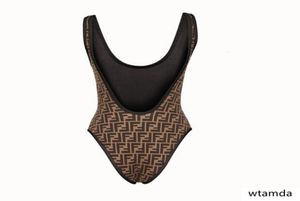 2019 Zomer Designer Badpak Voor Vrouwen Merk Bikini Set Luxe Badmode Met FF Letters Lady Backless Badpakken 2 S7663633