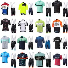 2019 Summer Morvelo Cycling Jersey Short à manches à manches courtes Bib Bib Set Breathable Road Bicycle Vêtements ROPA CICLISMO Z271F