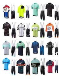 2019 Zomer Morvelo Wielertrui korte mouw fietsen shirt Bike bib shorts set ademend wegfiets Kleding Ropa Ciclismo l2779066