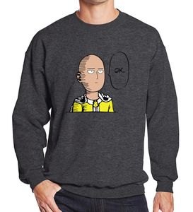 2019 sweat hommes sweats à capuche printemps hiver One Punch Man Hero Saitama Oppai anime dessin animé vêtements de sport pour hommes harajuku sweat à capuche hip hop