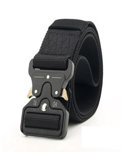 2019 Tactische riem, 1.77 '' Breedte Style Webbing Riggers Webriem zware snel-release metal Bigger Buckle Gratis verzending8957113