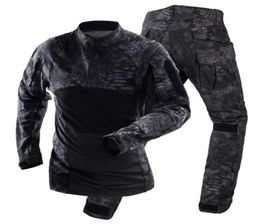 2019 Uniformes tactiques hommes Airsoft Hunting Set Camouflage Combat Special Force Suits Paintball Vestes Pantalons Outdoor Tactical Wear7043883