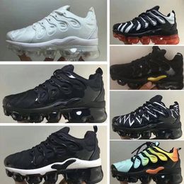 2019 Tn Plus Zapatillas Niños KPU Diseñador Barato Niños Run Sport Zapatillas de deporte Niños Niñas Baloncesto Zapatos para correr Tamaño Eu28-35257U