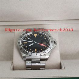 2019 Nuevo reloj para hombre de alta calidad, pulsera de acero inoxidable, esfera de acero BP Factory 2183, movimiento 16570 agujeros, RELOJ 40 mm automático Mec285l