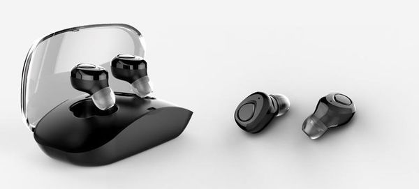2019 TWS sans fil Bluetooth casque X18 avec boîtier de charge Bluetooth V4.2 jumeaux écouteurs 3D stéréo musique sport casque