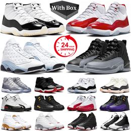 jordan 11 nike air retro jordans 11 Avec Box homme femme 11 basket chaussures Jumpman 11s cerise Cool Grey DMP ciment Grey 25e anniversaire Bred homme baskets Sport Sneakers