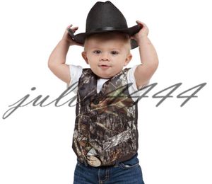 2019 V-hals Camo Boy039s Formele Slijtage Camouflage Echte Boom Bruiloft Vest Goedkoop Vest Voor Bruiloft Kinderen Jongen Formele Slijtage9147791