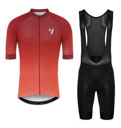 2019 Vide Team Summer Cycling Jersey Set Racing Bicycle Shirts Bib Shorts convient aux hommes cyclistes