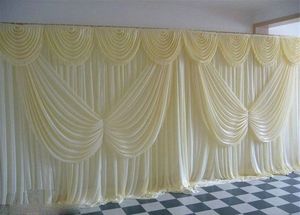 2019 Telón de fondo de boda Cortina Alas angulares Lentejuelas Decoraciones de boda baratas 6m 3m Fondo de tela Escena Decoración de boda Suministros296y