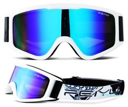 2019 hiver adultes enfants lunettes de ski professionnelles double lentille UV400 antibuée lunettes de ski anti-soleil lunettes de neige Gafas Mens3817195