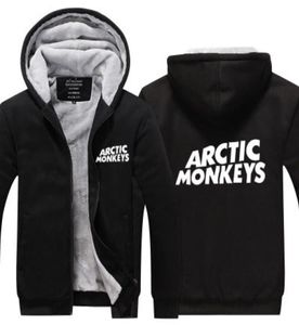 2019 sudadera con capucha de invierno Arctic Monkeys banda de rock Hombres mujeres Espesar otoño Sudaderas con capucha ropa sudaderas Chaqueta con cremallera sudadera con capucha de lana street5611072