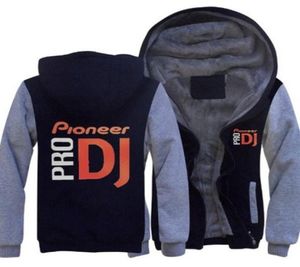 2019 winter hoody pionierpro dj Mannen vrouwen Warm Dikker Hoodies herfst kleding sweatshirts Rits jas fleece hoodie streetwear2650467