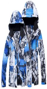 2019 hiver veste de neige femmes à capuche chaud Sport Snowboard veste hommes vêtements imperméables coton extérieur femme ski manteaux T1909204184938
