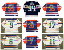 Ryan Smyth Wayne Gretzky 2001 Koho Oilers CCM Throwback Hockey Jersey ANDY MOOG JEFF BEUKEBOOM MESSIER SEMENKO TIKKANEN GRANT FUHR ANDERSON JARI KURRI Maat S-4XL