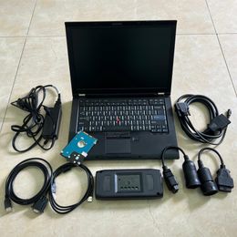 Adaptateur 2019A ET3 pour outil de Diagnostic de camion et pelle, Scanner de camion ET3 avec ordinateur portable T410, i7CPU, Version WIFI
