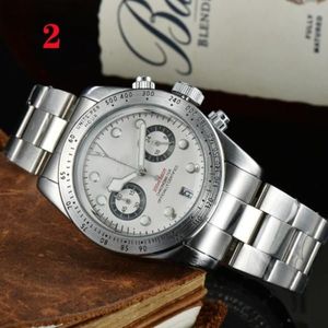 202 MONTES DE LURXE DE LURXE de haute qualité Five-aigues Tous cadran travaillant avec la fonction de calendrier Quartz Watch Brand Wrist Wrists S304E