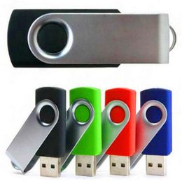 2020 100 REAL 2 Go 4 Go 8 Go 16 Go 32 Go 64 Go Métal USB Drive USB 20 REVOLVE METAL PENDRIVE Memory Stick peut être logo personnalisé1530531