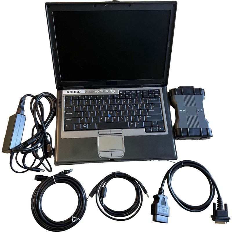 2023.9 MB Star C6 SD Connect For MB Car Truck diagnosis c6 with ssd Multi-languages in D630 Laptop 4g