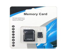 2020 128 Go 200 Go 64 Go 32 Go 256 Go TF Memory SD Carte avec adaptateur Blister Generic Retail Package DHL Express Shippin8683199