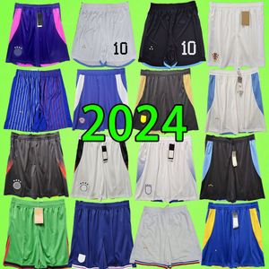 2024 French Argentina Fútbol Shorts Kit Maradona Germanys de Paul Di Maria Portugals Inglaterra lejos Chile Croacia Pantalones de fútbol Italia Inicio España Bélgica