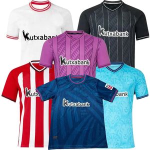 2023 2024 Bilbao Club Soccer Jerseys 23 24 Athletic ADURIZ GURUZETA WILLIAMS MUNIAIN PAREDES BERENGUER ANDER HERRERA UNAI SIMON O. SANCET Camiseta de fútbol para hombres y niños