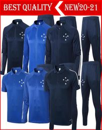 2020 2021 Cruzeiro Esporte Clube voetbal trainingspak voetbaljas 20 21 camisas de futebol Lange trekrits Trainingspak Chandal9493022