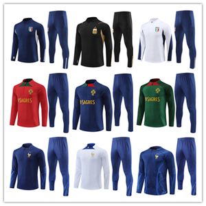 2023 2024 Men Football Tracksuit Soccer Training Suit Jersey Kit Set 22 23 24 Kids Mens Jerseys Tracksuits Jogging Sets Survetement Foot Chandal Tuta