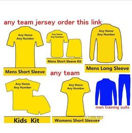 2020 2021 Nieuwe Soccer Jerseys 20 21 Club Maillot de Foot Order Link voor een Team Camiseta de Futbol Top Thialand Kwaliteit Voetbal Shirts