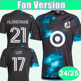 2024 25 Minnesota United Fc Fragapane Mens Soccer Jerseys Reynoso Lod Boxall Pukki Trapp Hlongwane Home Football Bootball Adult Adult Short Manneve Uniforms