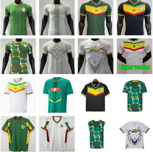 Maillot Sénégals Soccer Jerseys 2023 2024 Maillots de football sénégalais MANE KOULIBALY KOUYATE ISMAILA B.DIA KEITA BALDE Jersey Player Version Hommes Kit Enfants 22 23 24