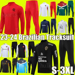 XXXL 23/24 Flamengo voetbal trainingspakken sets Da Gama Sao Paulo Cruzeiro Gremio Fluminens jogging Survetement Trainingspak jas volwassen kinderen kit chandal tuta jogging