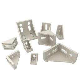 2020 2028 3030 3060 4040 4545 6060 20/30/40/45/60 Aluminium profiel Connector CNC Router Aluminium Corner Bracket 2040 3060 4545