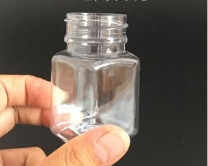 Bouteille en plastique transparente de 2020 à 30ml, petite bouteille de prescription séparée en plastique PET