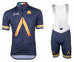 2020 AQUA BLUE PRO TEAM 4 colores Jersey de Ciclismo para hombre Ropa de bicicleta de manga corta con pantalones cortos con pechera Ropa de Ciclismo de secado rápido