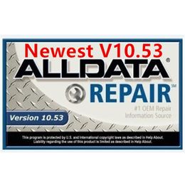 2020 Software de reparación de automóviles alldata 10 53 TODOS LOS DATOS Software de datos de reparación de automóviles con HDD de 750 gb para la mayoría de los vehículos alldata softwar340U